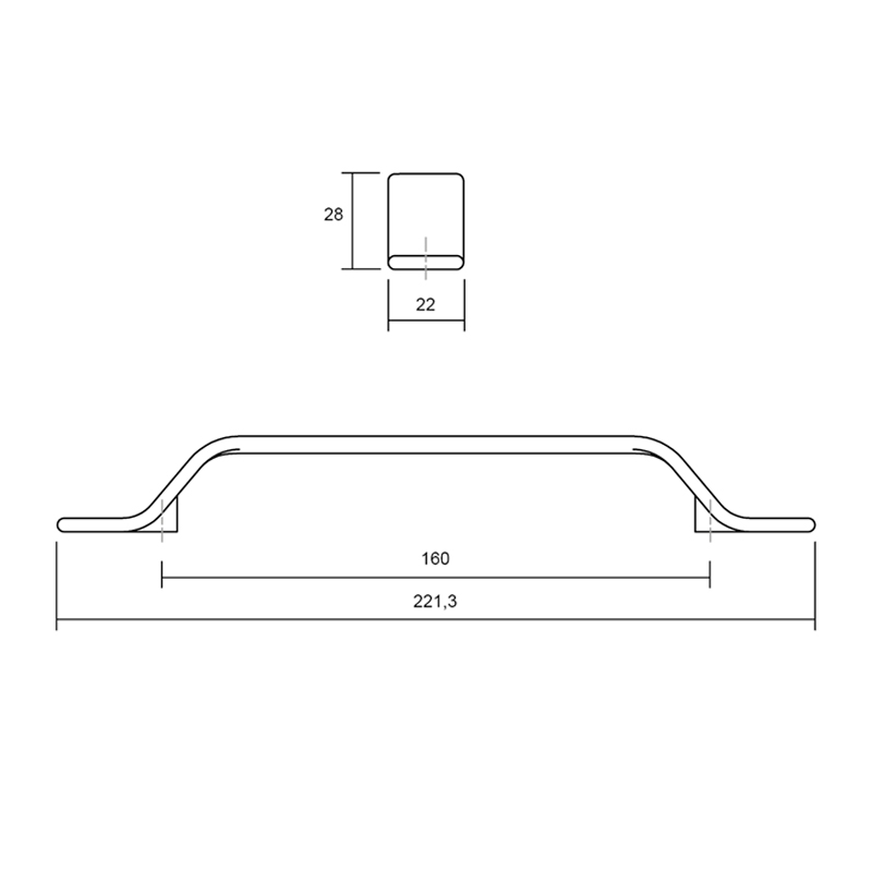 Belt vedin 160mm - vihreä - Image 2