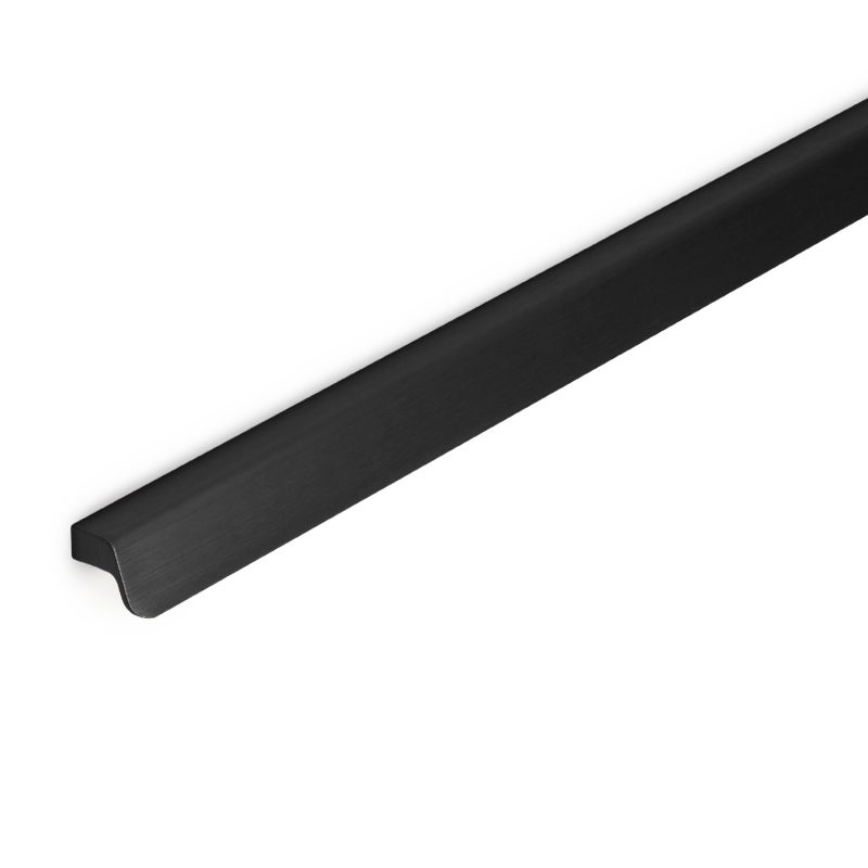 Flapp vedin 1100mm - harjattu musta