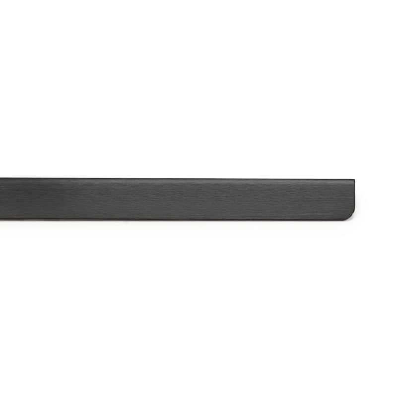 Flapp vedin 1100mm - harjattu musta - Image 2