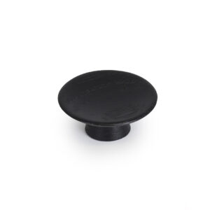 Tee puunuppivedin Ø50mm - musta (M4 kierre)