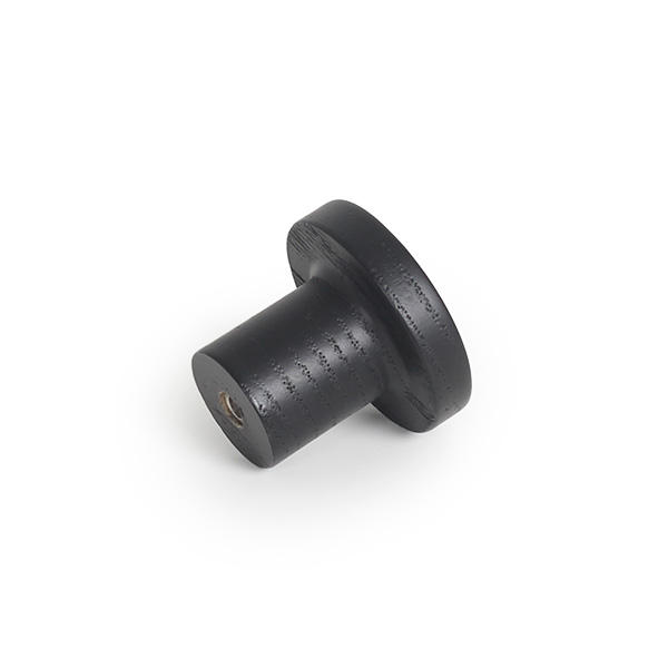 Lex puunuppivedin Ø33mm - musta (M4 kierre) - Image 2