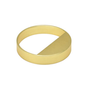 Bau pyöreä vedin 64mm - harjattu kulta