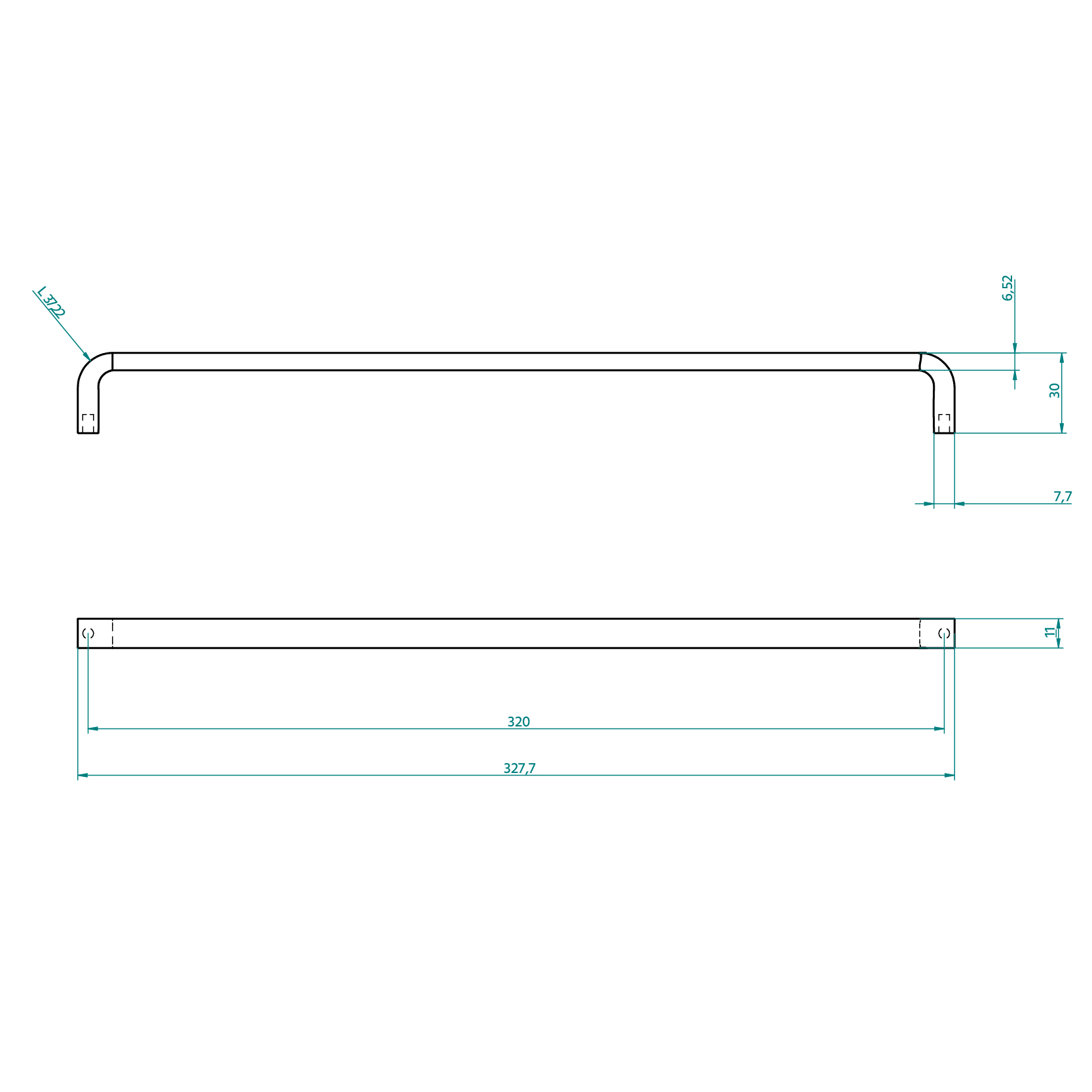 Beta mini vedin 320mm - kupari - Image 3